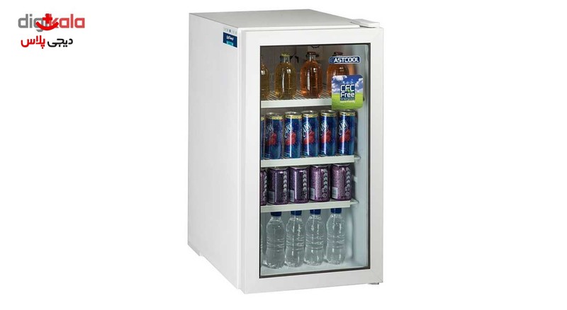 یخچال 5 فوت ایستکول مدل TM-4294-CS، با ارتفاع 80، پهنای 45 و عمق 52 سانتی متر، میزان مصرف انرژی C، دارای 4 طبقه در یخچال، دارای پایه های قابل تنظیم